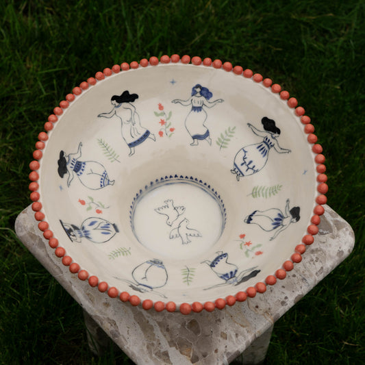 Circle of Joy Centerpiece Bowl
