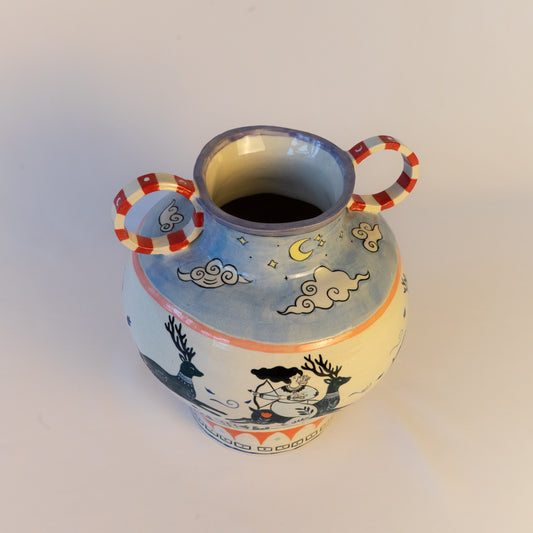 Wild Woman Vase