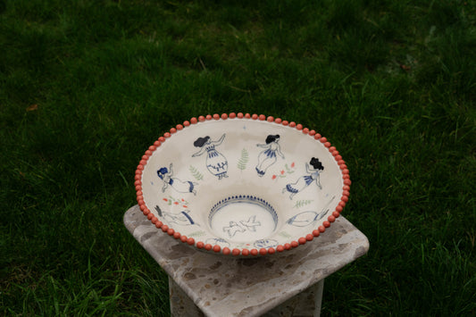 Circle of Joy Centerpiece Bowl