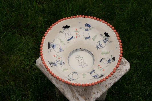 Circle of Joy Centerpiece Bowl