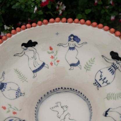 Circle of Joy Centerpiece Bowl