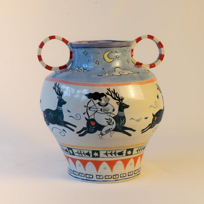 Wild Woman Vase